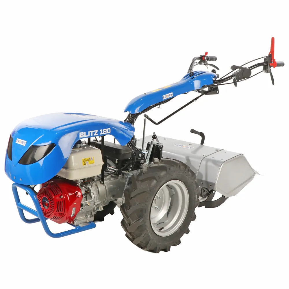 EuroMech BLITZ 120 motoculteur essence Honda GX390 13 CV – fraise 83 cm