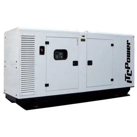 Groupe électrogène diesel insonorisé ITC Power DG34KSE 34 kVA triphasé et monophasé - vue 2