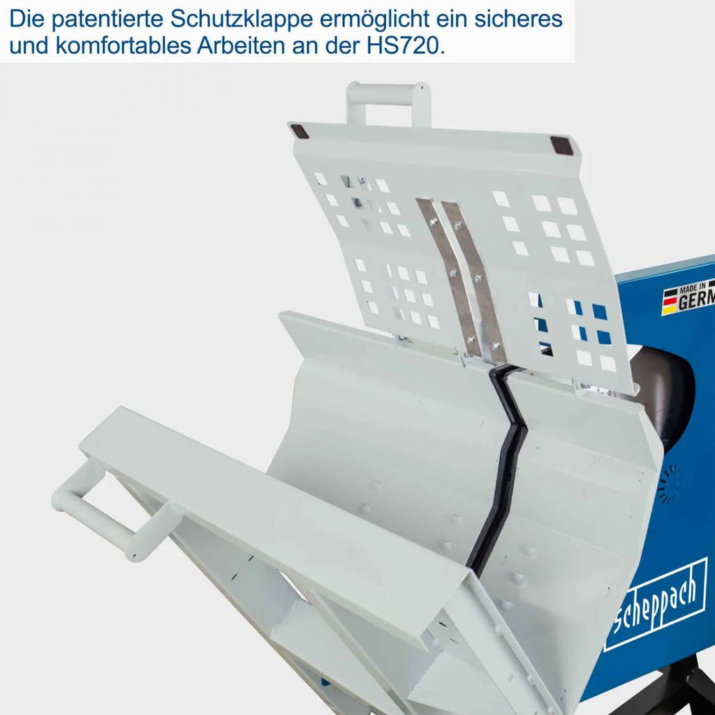 Scheppach HS720 scie à bûches à chevalet – vue 5