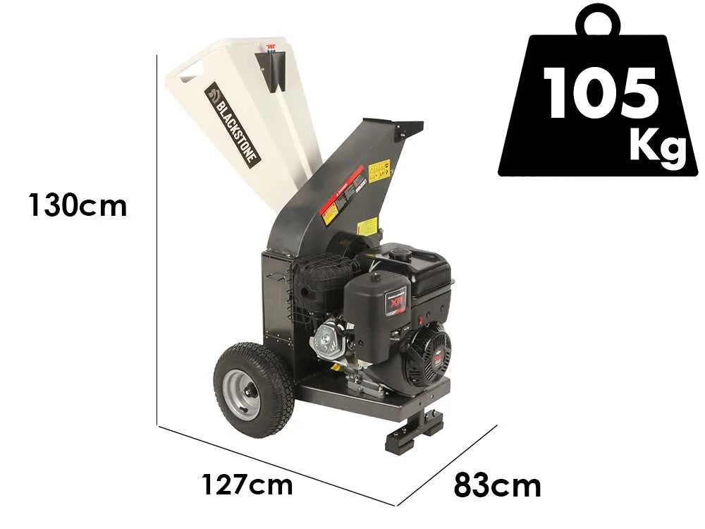 BlackStone DSP 150 BS - Broyeur de branches thermique - Briggs & Stratton XR2100 420 cm³ - photo 3