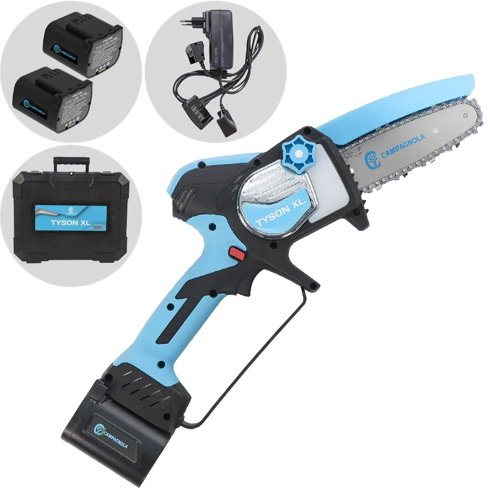 Campagnola TYSON XL – Élagueuse à batterie 21,6 V – 2 batteries 4 Ah