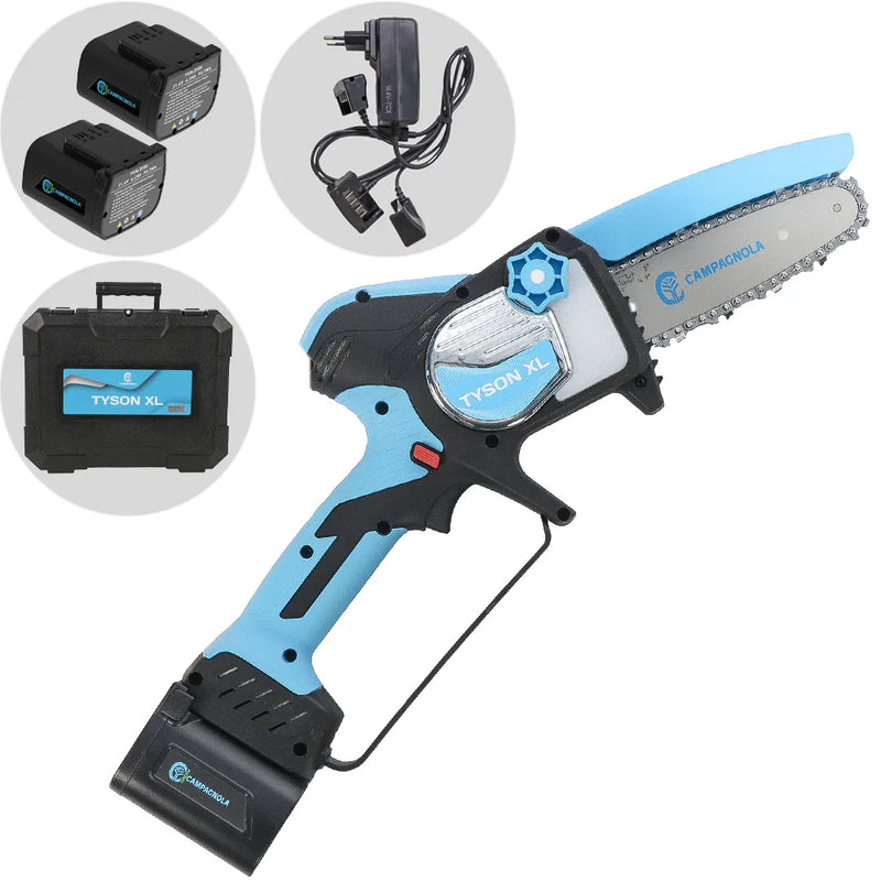 Campagnola TYSON XL – Élagueuse à batterie 21,6 V – 2 batteries 4 Ah