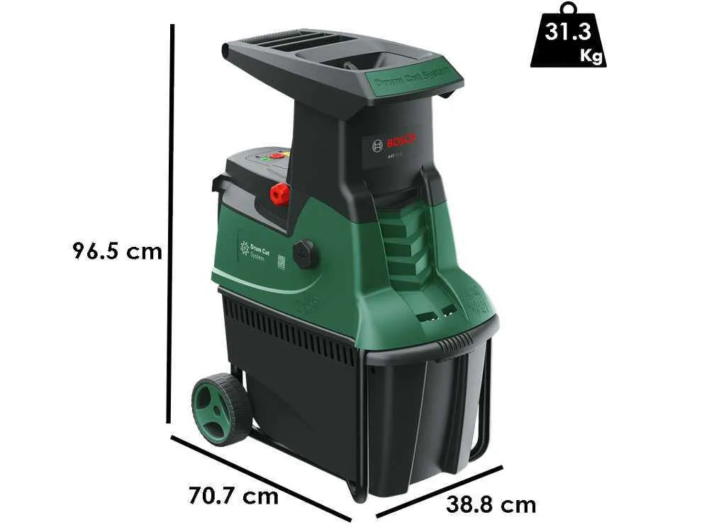 Bosch AXT 25 D - Broyeur électrique - Bac de récupération 53 L - vue 3