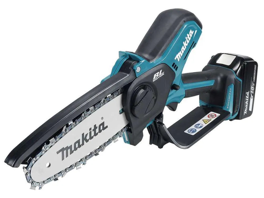 Makita DUC150ZJ LXT – Élagueuse sur batterie 18 V – Batterie 3 Ah – Guide 15 cm – photo 3