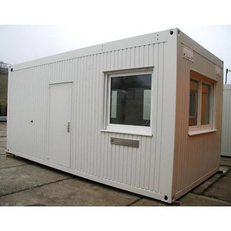 Bureau modulaire 3 × 3 m neuf – Isolation en laine de verre – Réf. BG354K