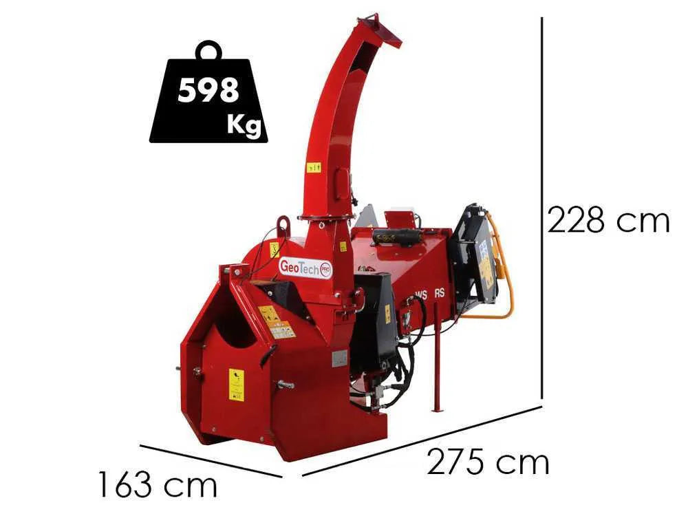 GeoTech Pro WS72RS broyeur de branches à tracteur