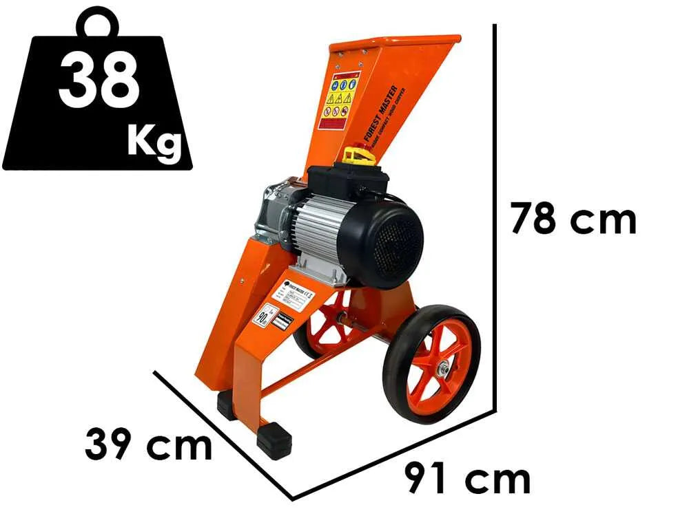 Forest Master FM4DDE-MUL-EU - Broyeur électrique 4 CV - photo 2