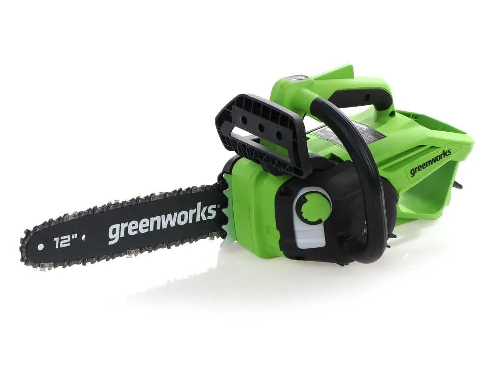 Greenworks GD48TCS – Tronçonneuse à batterie 48 V – Batterie 2 Ah – Guide 30 cm – photo 9