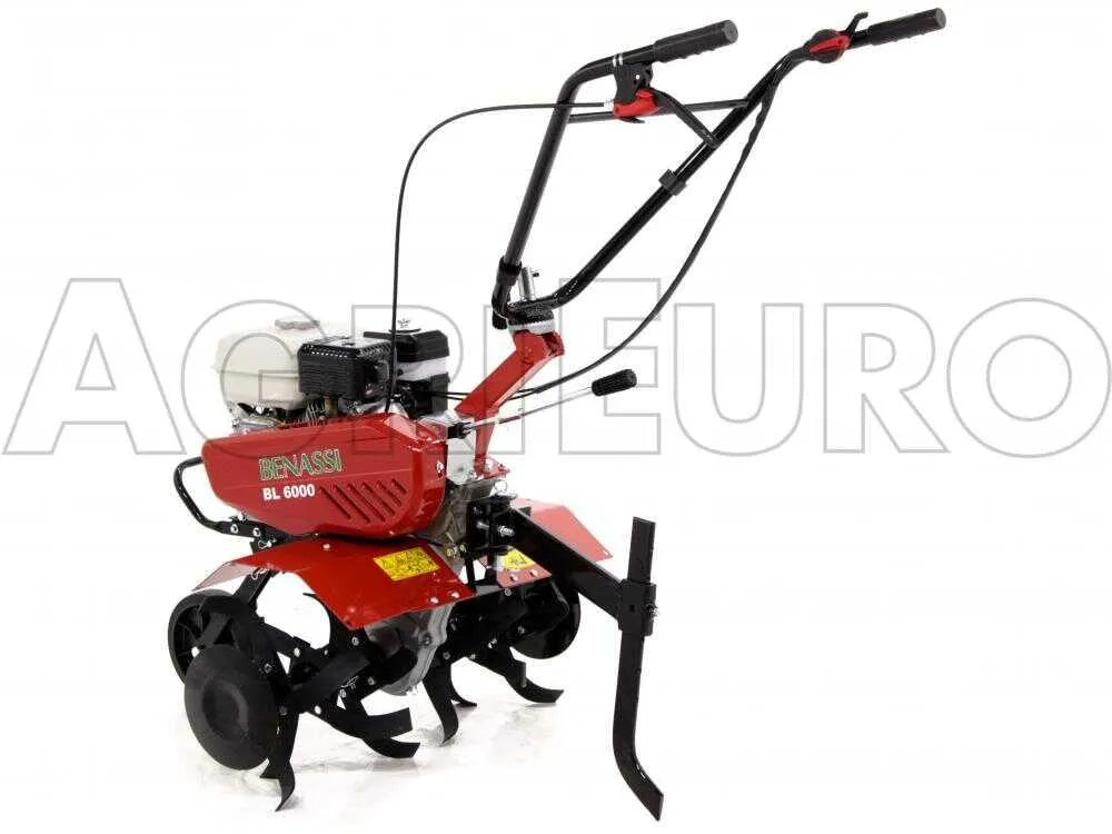 Benassi BL 6000 – Motobineuse essence Honda GX160 5,5 CV, fraise 80/60 cm