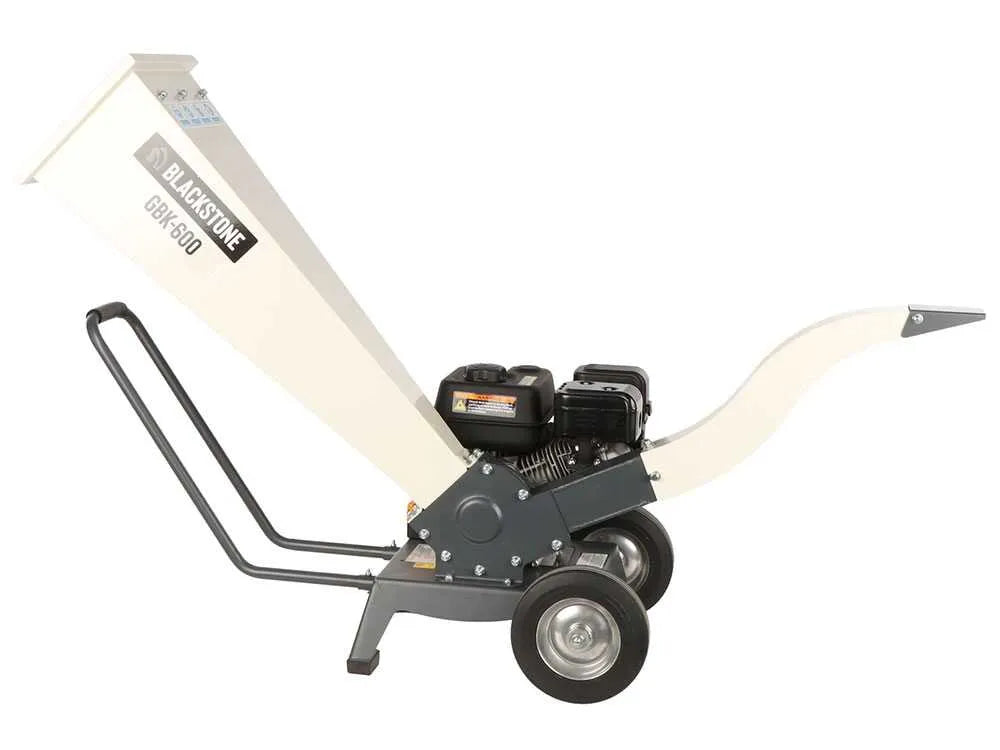 BlackStone GBK 600 - Broyeur de branches thermique - Moteur Loncin 7 CV