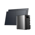 Kit solaire EcoFlow STREAM Ultra X avec batterie 3,84 kWh et deux panneaux solaires bifaciaux 520 W