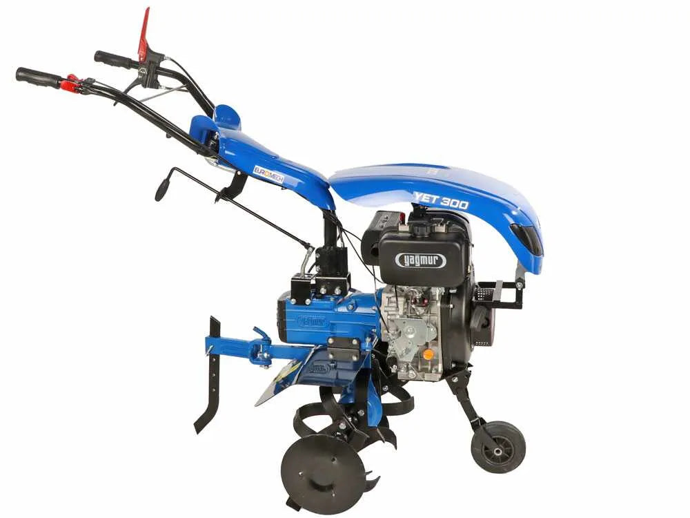 EuroMech YET 300 – Motobineuse diesel D300 208 cm³ 7 CV, fraise 90 cm