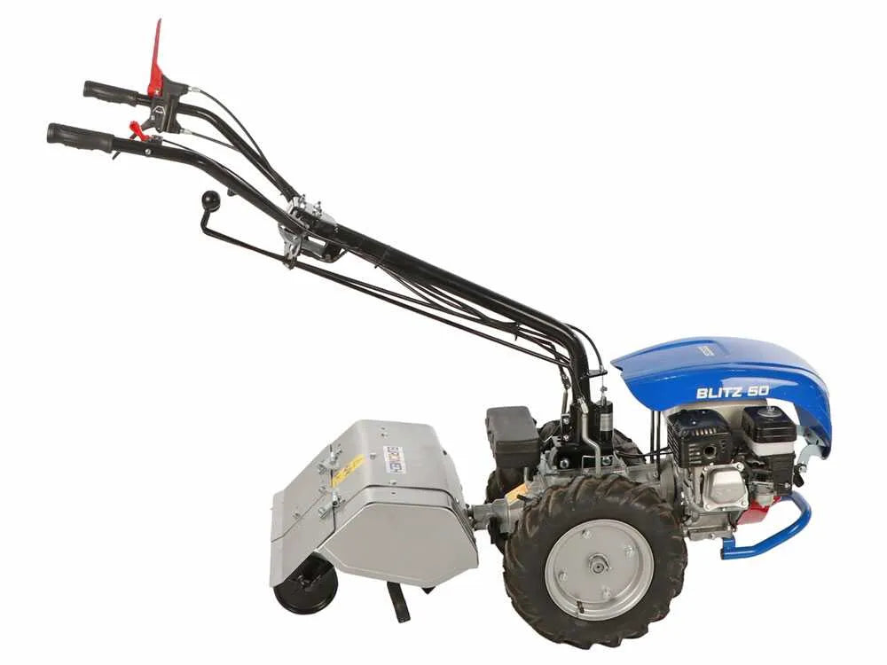 EuroMech BLITZ 50 Motoculteur essence Honda GX200 6,5 CV fraise 50 cm roues 4.00-8 – photo 8