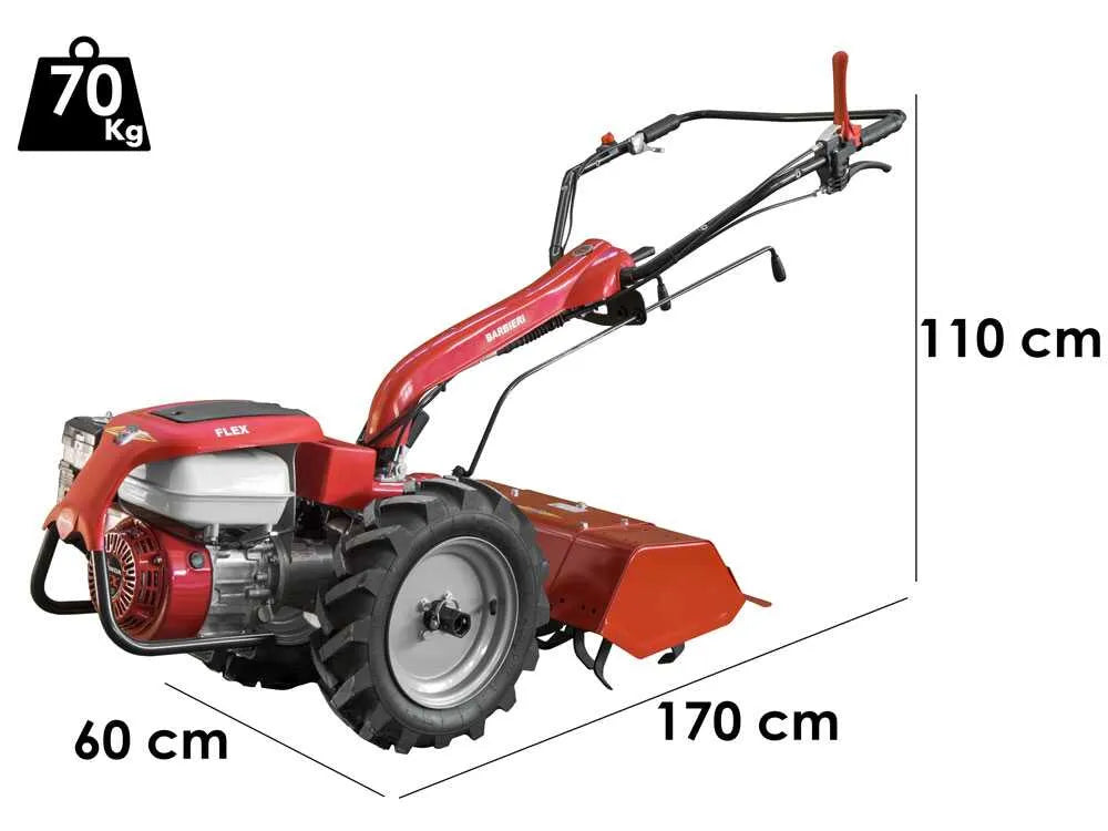 Barbieri Flex 2+2 Honda GX270 8,4 CV - vue 3