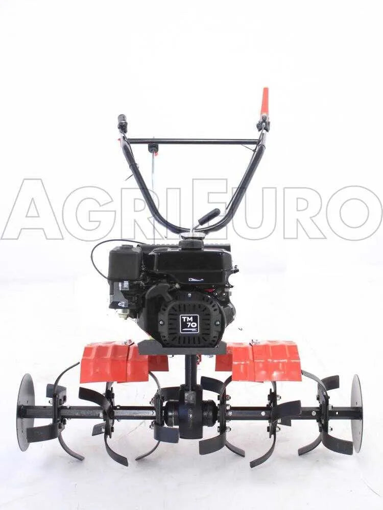 Eurosystems Euro 102 – Motobineuse essence Loncin TM 70 7 CV, fraise 95 cm