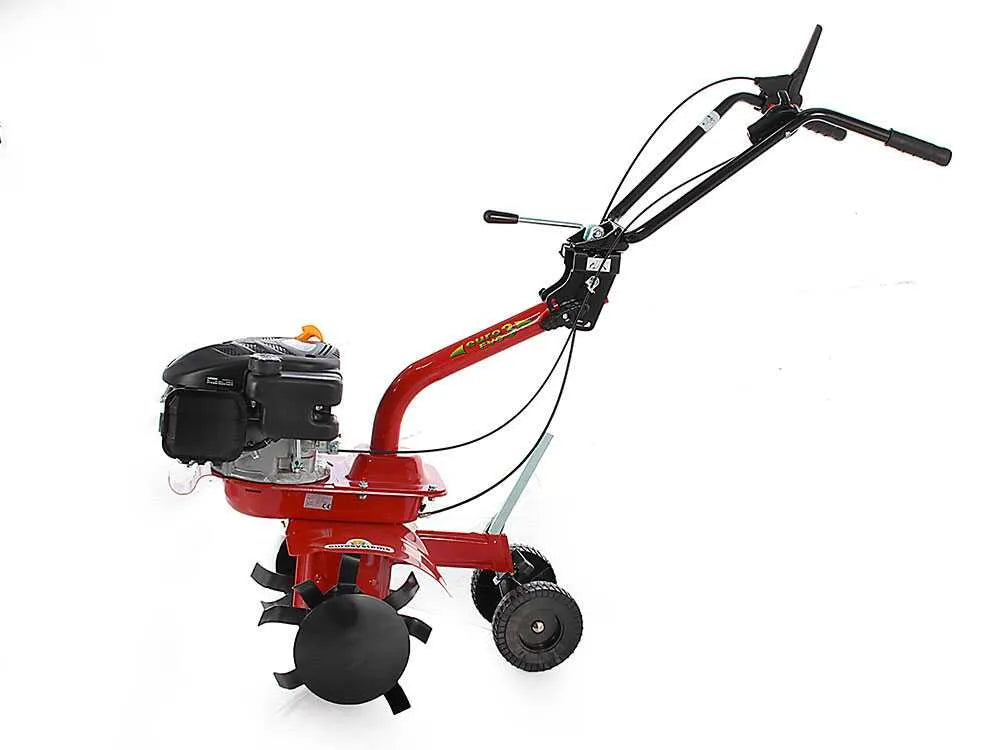 Eurosystems E3-EVO RM Motobineuse essence 4,5 CV moteur Loncin 139 cm³ fraise 50 cm