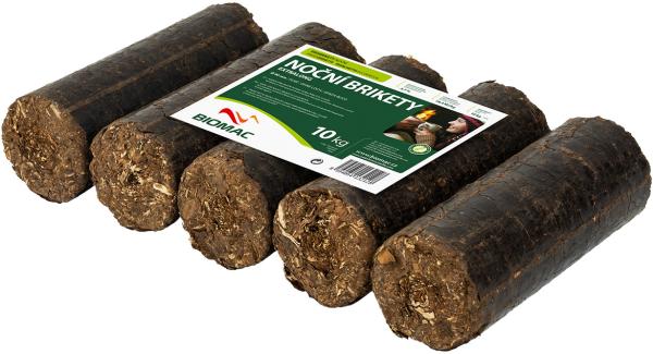Briquettes d’écorce de bois – Maintien des braises longue durée, 10 kg