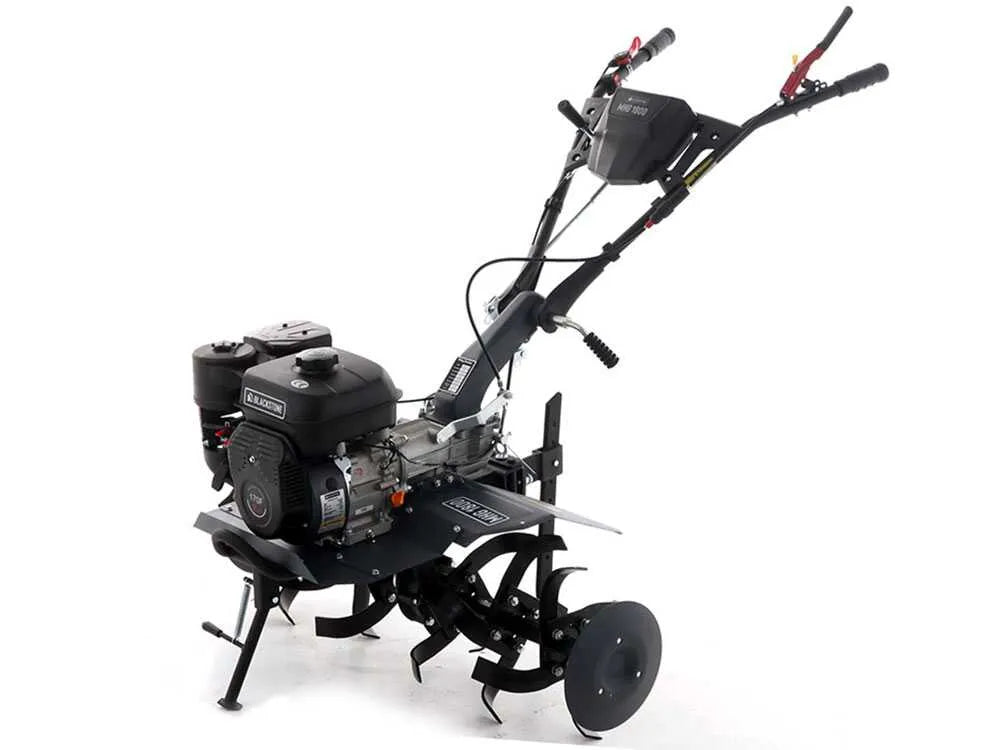 Motobineuse thermique BlackStone MHG 1800 - 212 cm3 (7 CV), fraises arrière, 90 cm