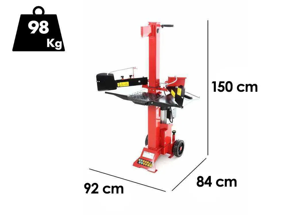 GeoTech SPVE 7-55 – Fendeuse électrique verticale 7 tonnes – vue 2