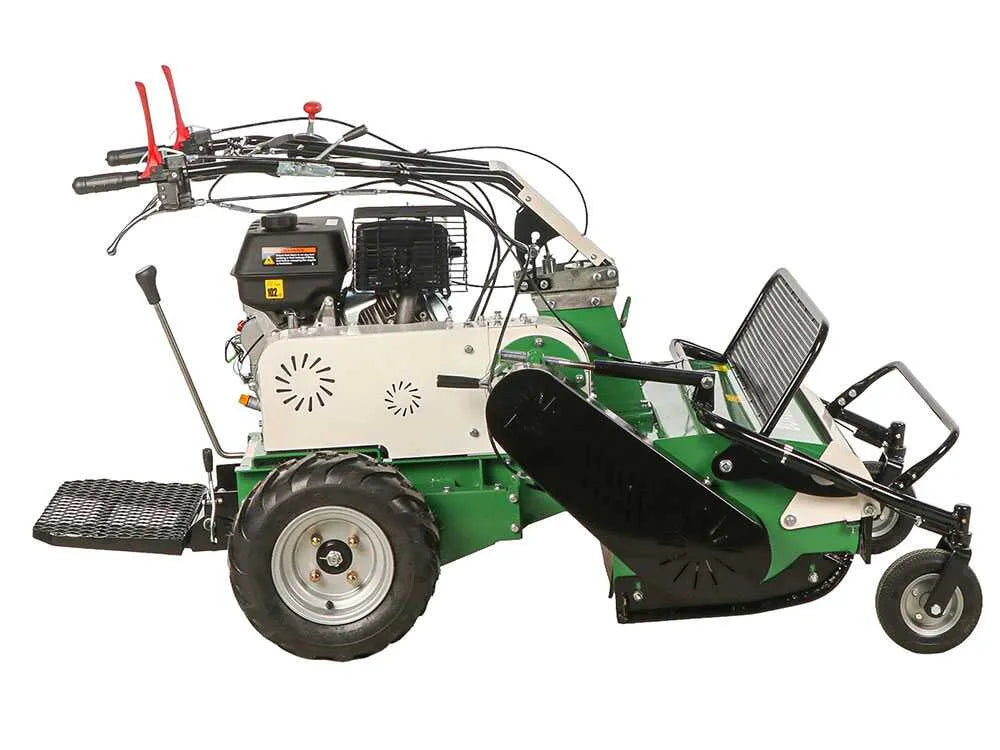 GreenBay BOXER 76-150 W - Tondeuse débroussailleuse à couteaux - Loncin G420FA - vue 9