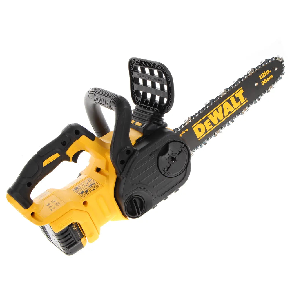 DeWalt DCM565P1-QW – Tronçonneuse à batterie 18 V – Batterie 5 Ah – Guide 30 cm – photo 1