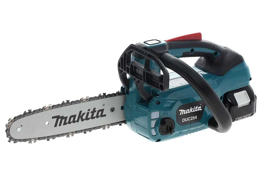 Makita DUC254 – Tronçonneuse à batterie 18 V LXT – Batterie 3 Ah – Guide 25 cm – photo 4