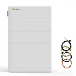 Batterie Growatt ARK 10.2H 10,24 kWh haute tension avec quatre modules et câbles