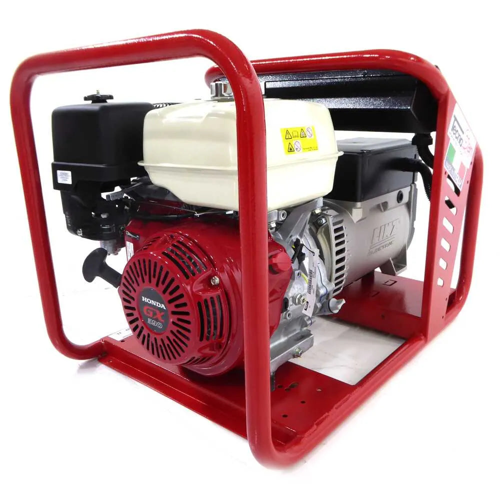 TecnoGen H8000T groupe électrogène essence triphasé avec moteur Honda GX390