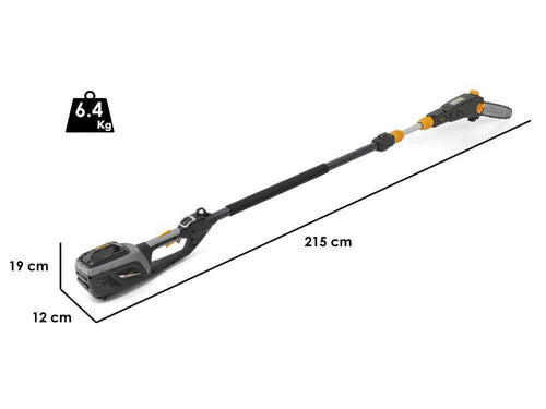 Alpina AMT48Li Kit – Taille-haie et perche élagueuse multifonction 48 V – Batterie 2 Ah – photo 2