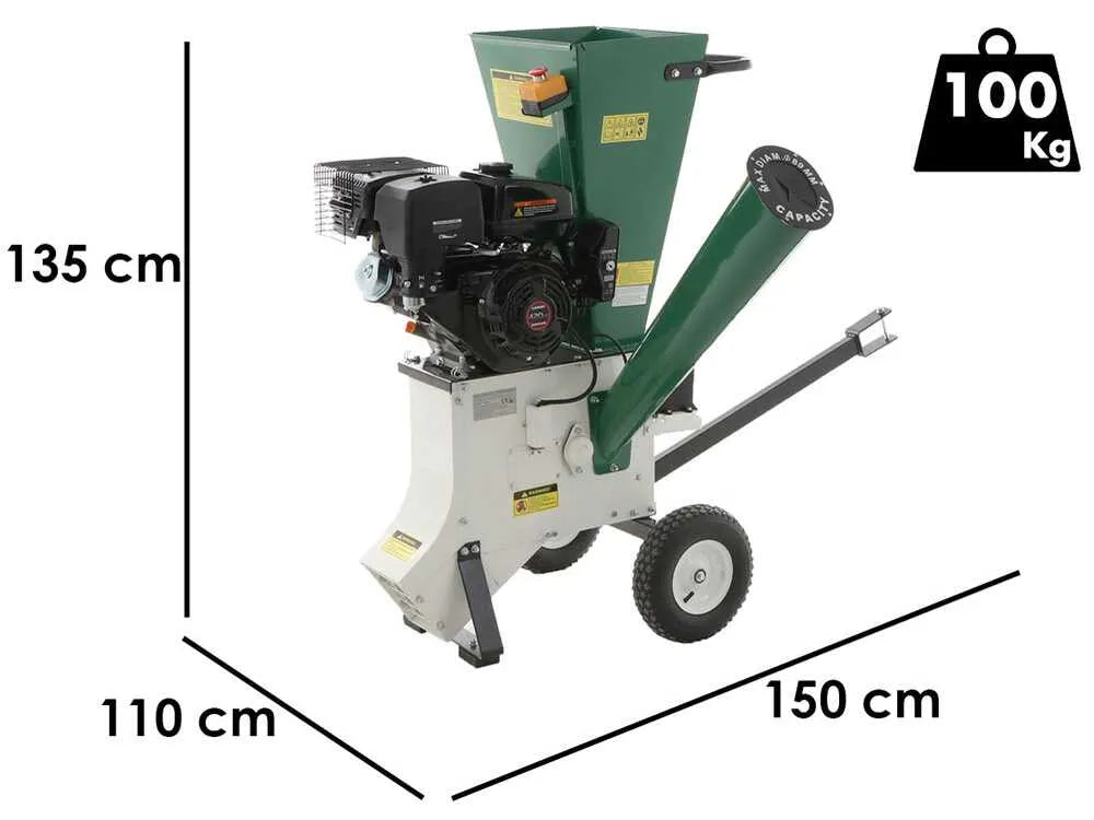 GreenBay GB-WDC 90 LE - Broyeur thermique - Moteur Loncin 15 CV - photo 3