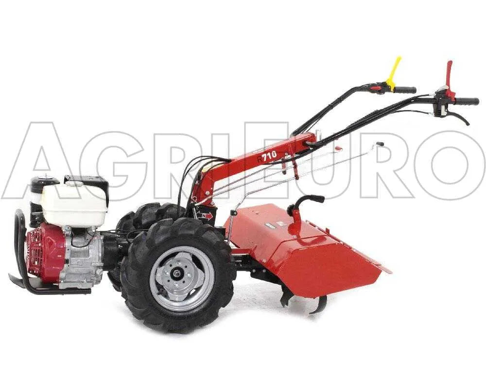 Motoculteur GINKO R710 EKO essence avec moteur Honda GP160 et essieu différentiel