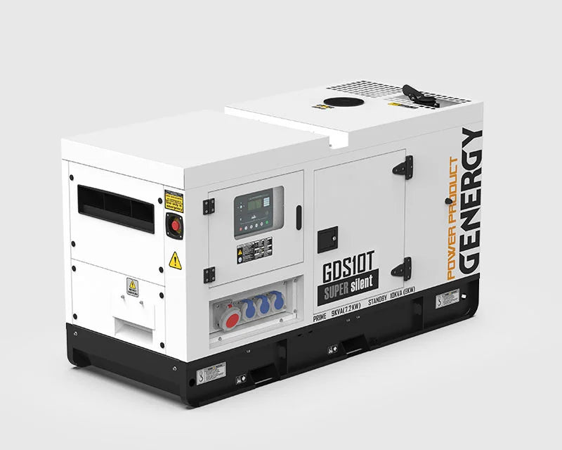 GENERGY GDS10T – vue du panneau de commande et des prises