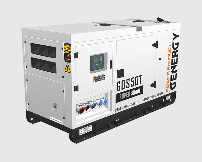 Groupe électrogène diesel insonorisé Genergy GDS50T 47 kVA avec contrôleur Deep Sea - vue 6