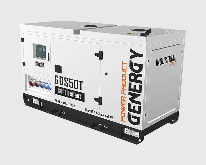 Groupe électrogène diesel insonorisé Genergy GDS50T 47 kVA avec contrôleur Deep Sea - vue 3