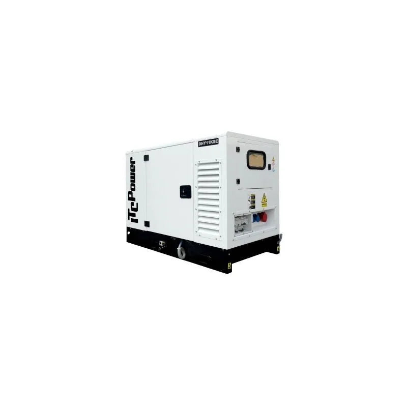 Groupe électrogène diesel insonorisé ITC Power DG34KSE 34 kVA triphasé et monophasé