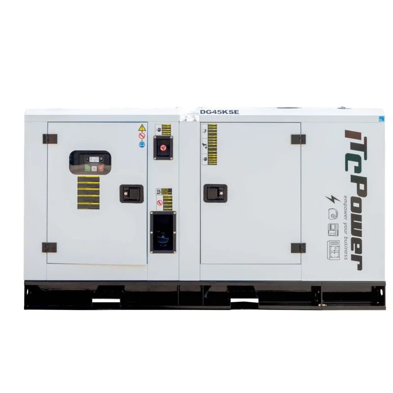 Groupe électrogène diesel insonorisé ITC Power DG45KSE 44 kVA