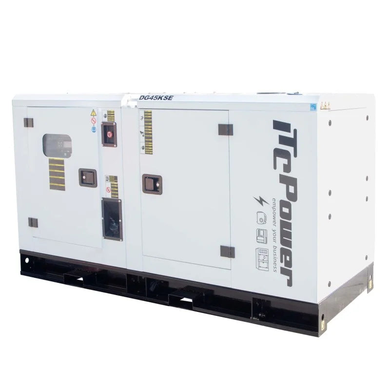 Groupe électrogène diesel insonorisé ITC Power DG45KSE 44 kVA - vue 4