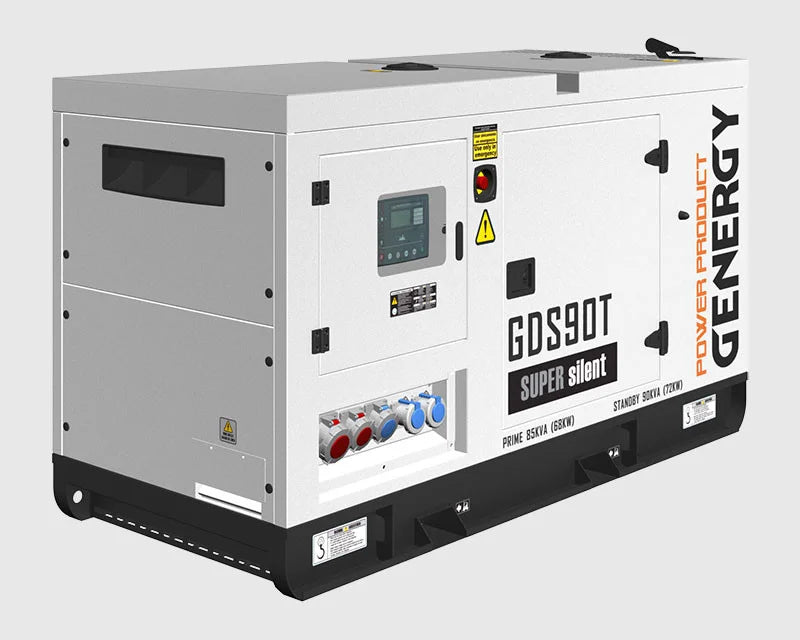 Groupe électrogène diesel Genergy GDS90T 94 kVA 75 kW 400 V triphasé