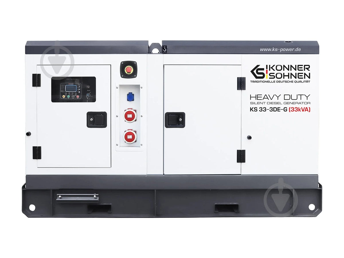 Groupe électrogène diesel triphasé Könner & Söhnen KS 33-3DE-G 33 kVA avec moteur Deutz