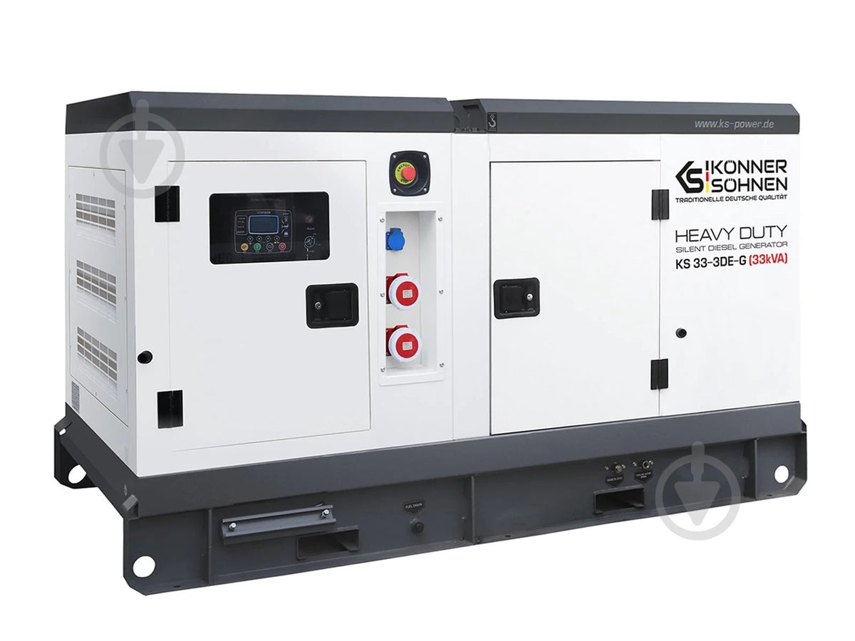 Groupe électrogène diesel triphasé Könner & Söhnen KS 33-3DE-G 33 kVA avec moteur Deutz - vue 5