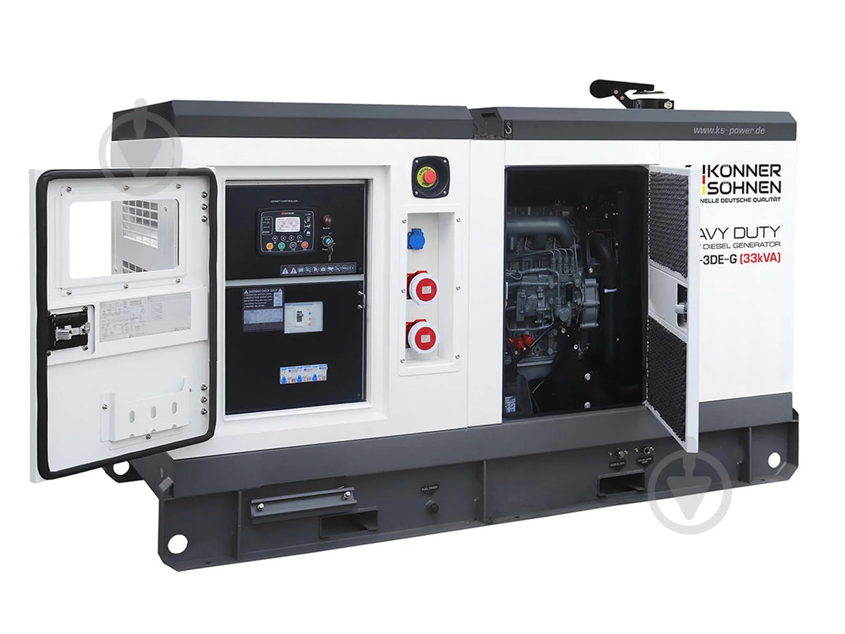 Groupe électrogène diesel triphasé Könner & Söhnen KS 33-3DE-G 33 kVA avec moteur Deutz - vue 6
