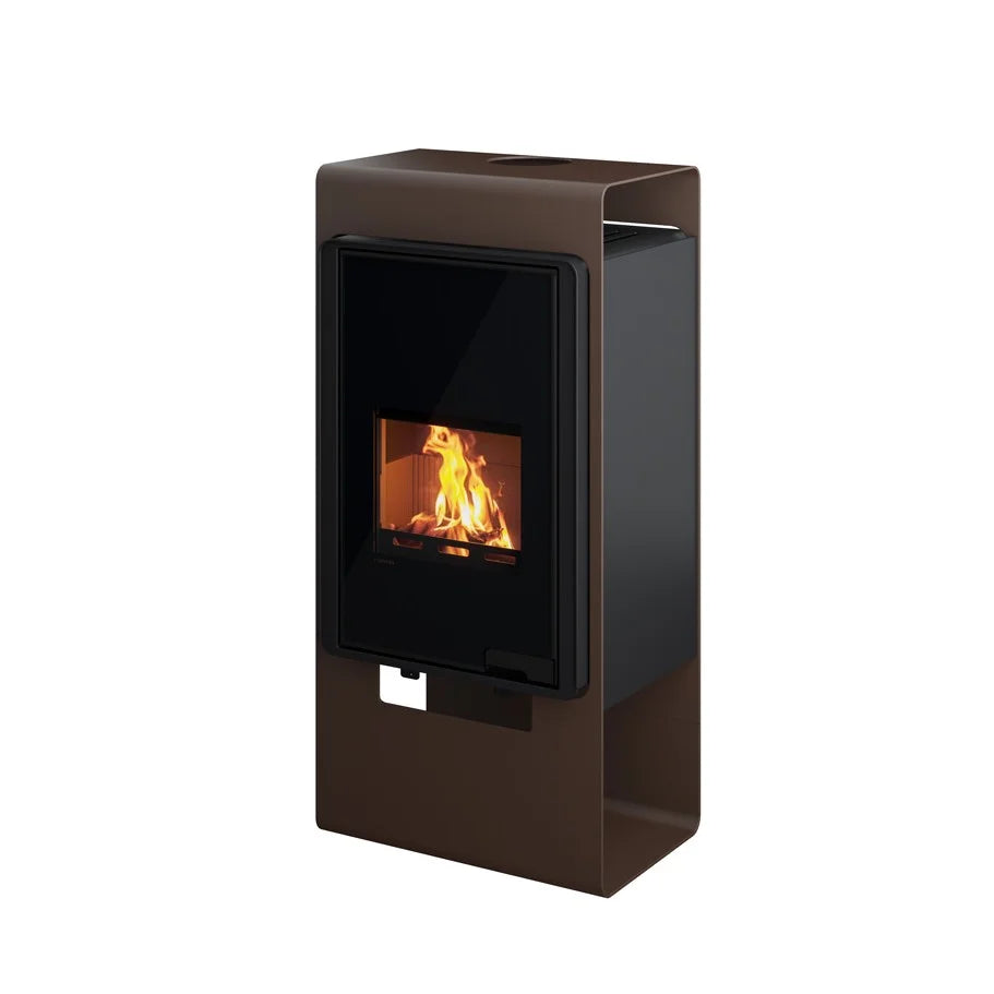 HS Flamingo Deluxe Singa – Poêle à bois marron 9 kW