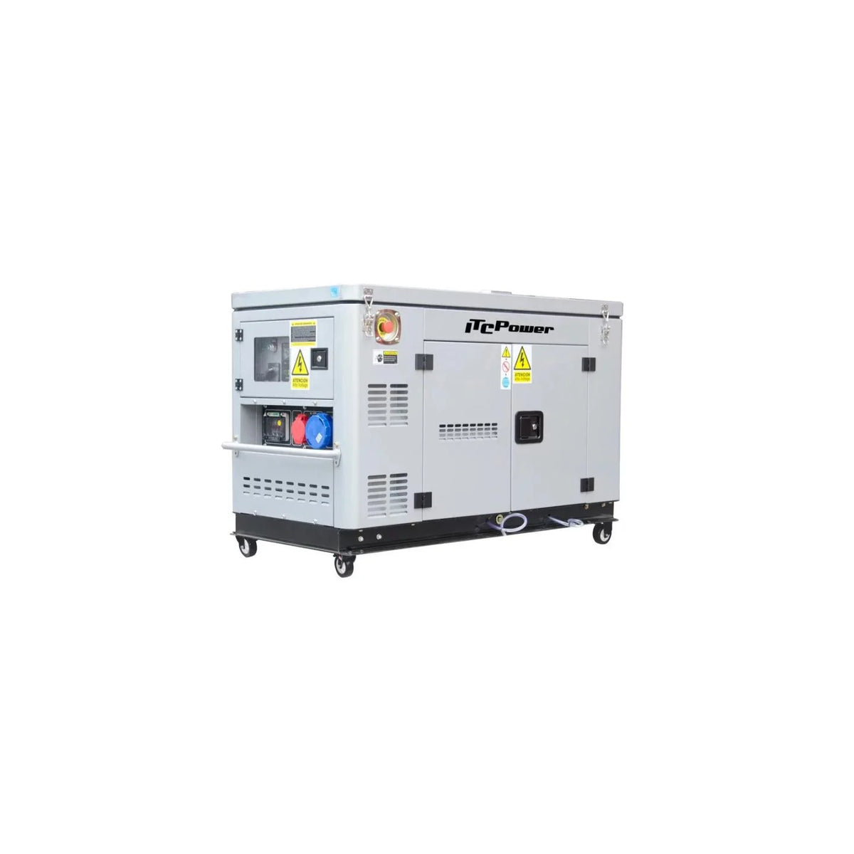 Groupe électrogène diesel ITC POWER DG12000XSE-T – vue principale