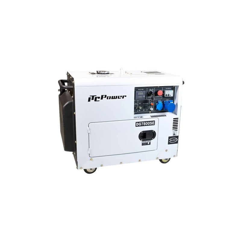 ITC Power DG7800SE groupe électrogène diesel insonorisé AVR 6500 W