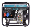 Vue de face du groupe électrogène diesel Könner & Söhnen KS9100HDE-1/3 ATSR