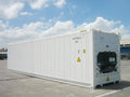 Container frigorifique neuf 40 pieds HTFJ56 – 65,6 m³, température de −25 °C à +25 °C