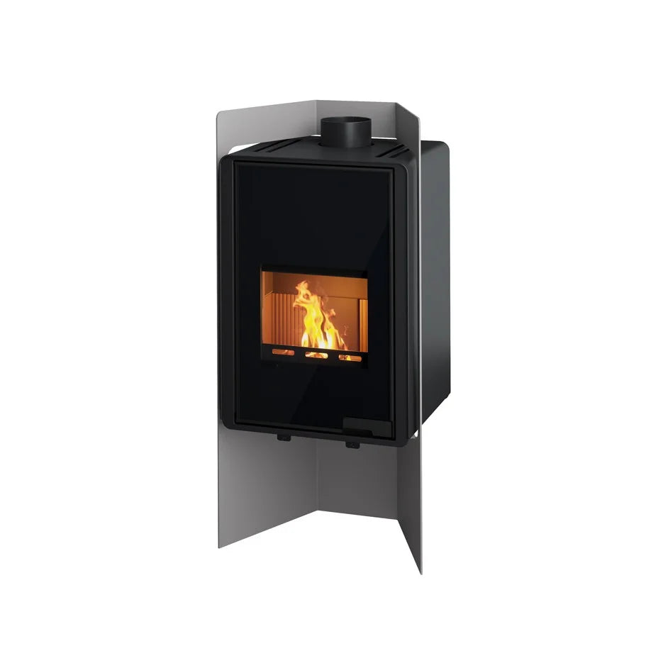 Poêle à bois HS Flamingo Deluxe Pulau Gris HSF42-031 9 kW - image 2