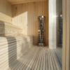 Sauna extérieure de jardin TOBUS L avec espace vestiaire