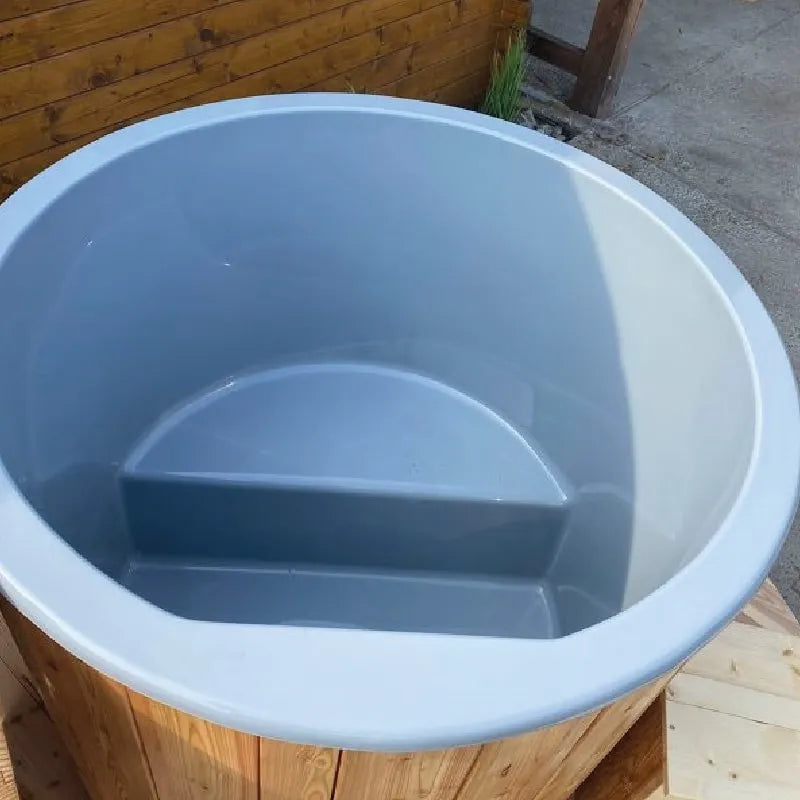 Bain froid d’immersion en thermobois – Cuve en fibre de verre