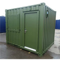 Bureau container 10 pieds – Fenêtre antivandalisme, isolation et chauffage – Réf. 8785